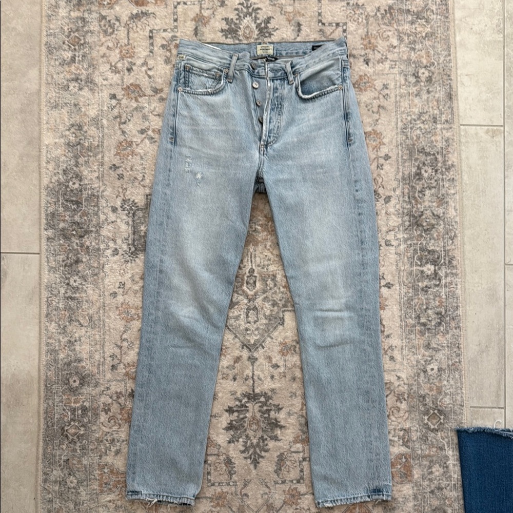 Citizens Of Humanity Blue Boyfriend Jeans Timeless Style